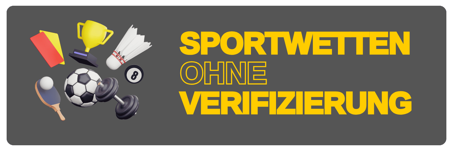Sportwetten ohne Verifizierung - Schnelle Wetten ohne lästige Hürden Sportwetten ohne Verifizierung - Schnelle Wetten ohne lästige Hürden